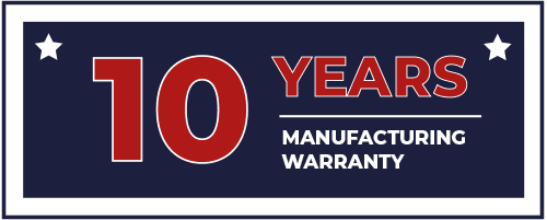 10 Years Warranty