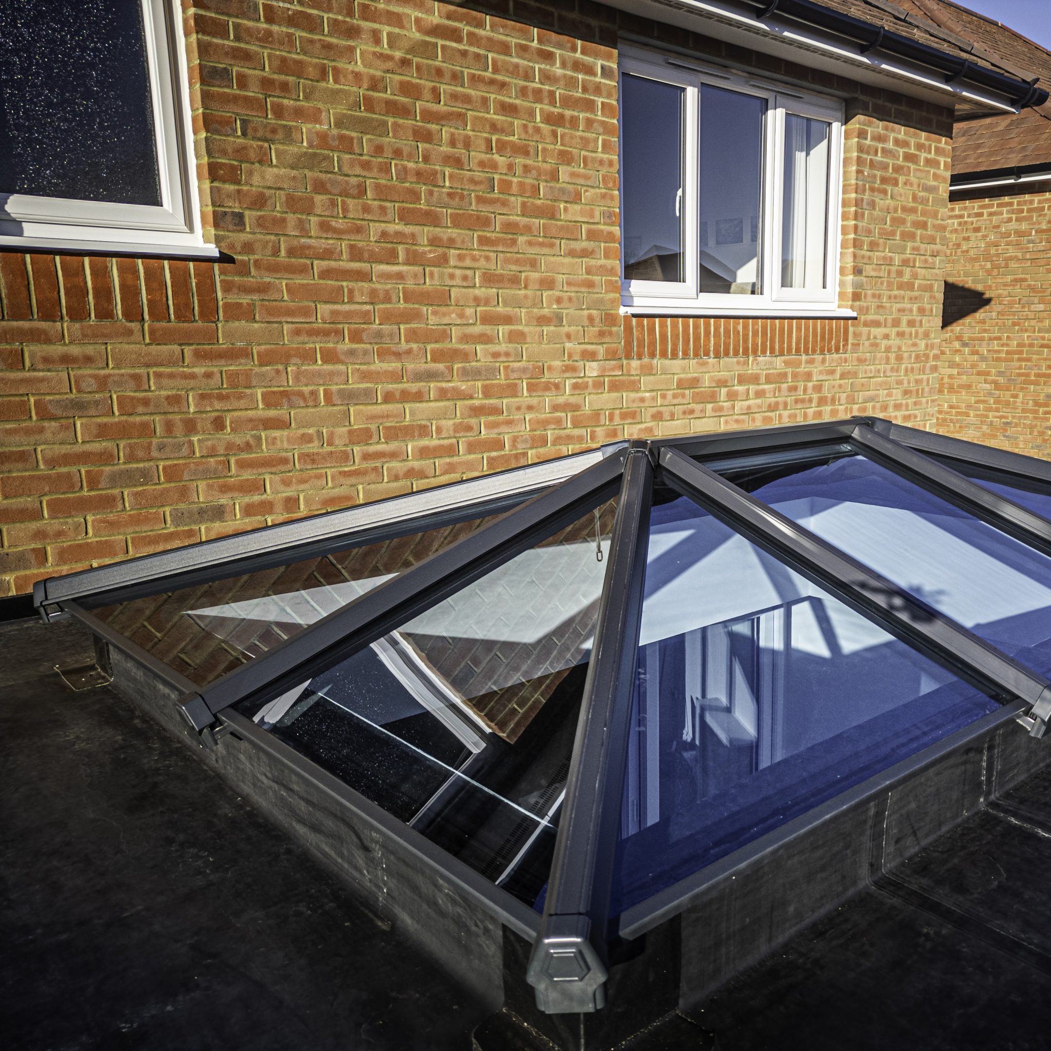 White Lean-to Conservatory