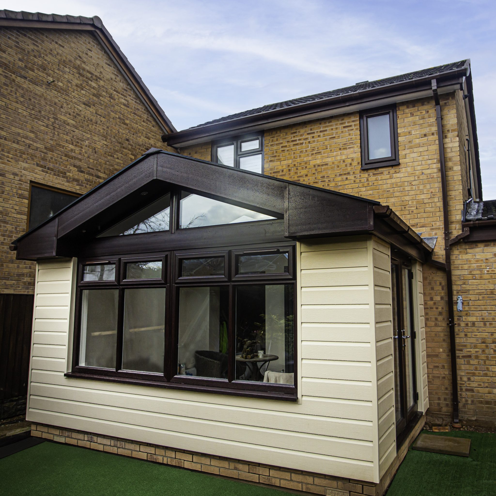 Lean-to DIY Conservatory Interior