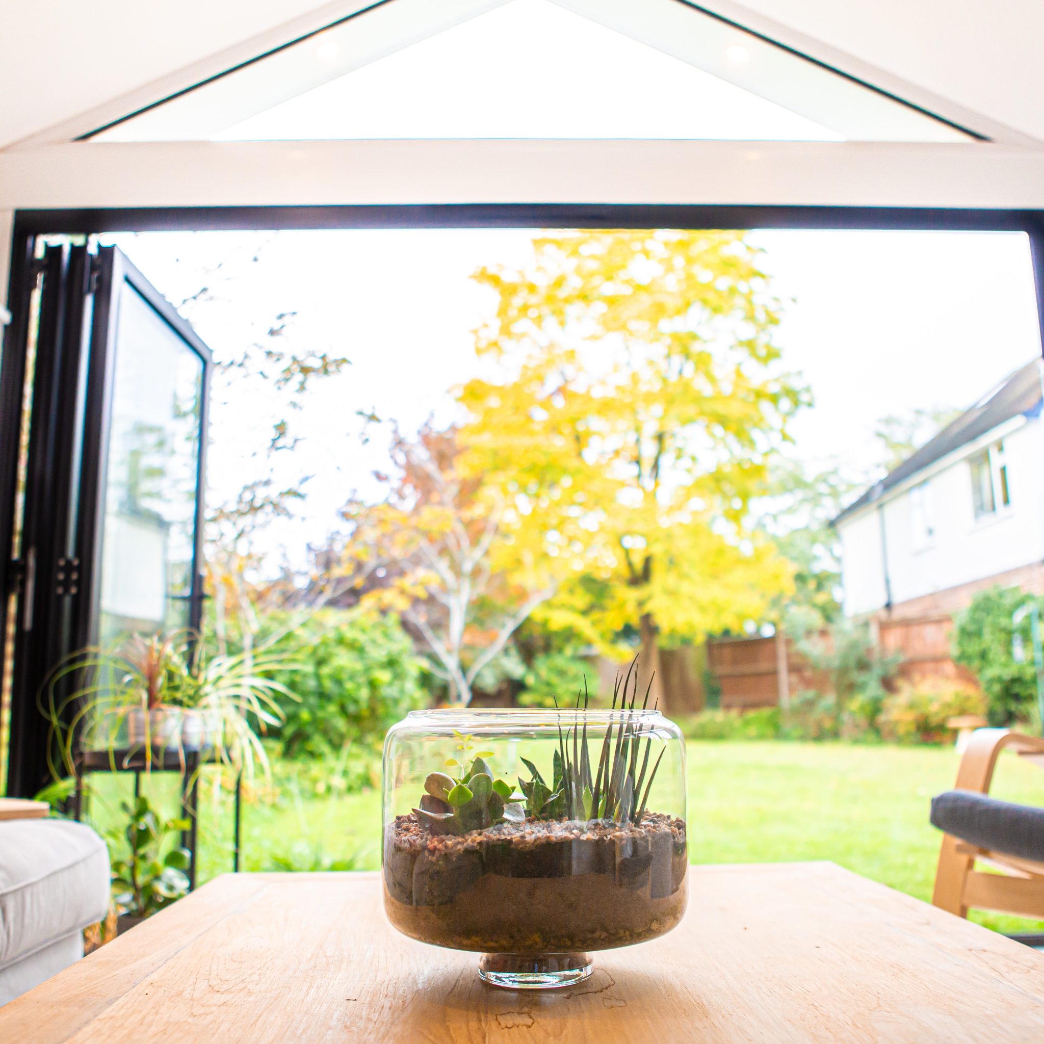 White Lean-to Conservatory